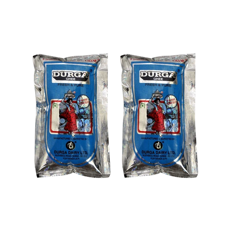 Durga Pure Ghee - Pack of 2 (Tuppa)