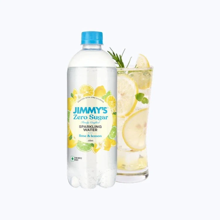 Jimmy's Zero Sugar Sparkling Water (Lime & Lemon)
