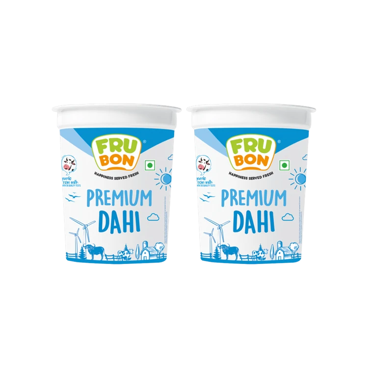 FruBon Premium Cup Curd - Pack of 2