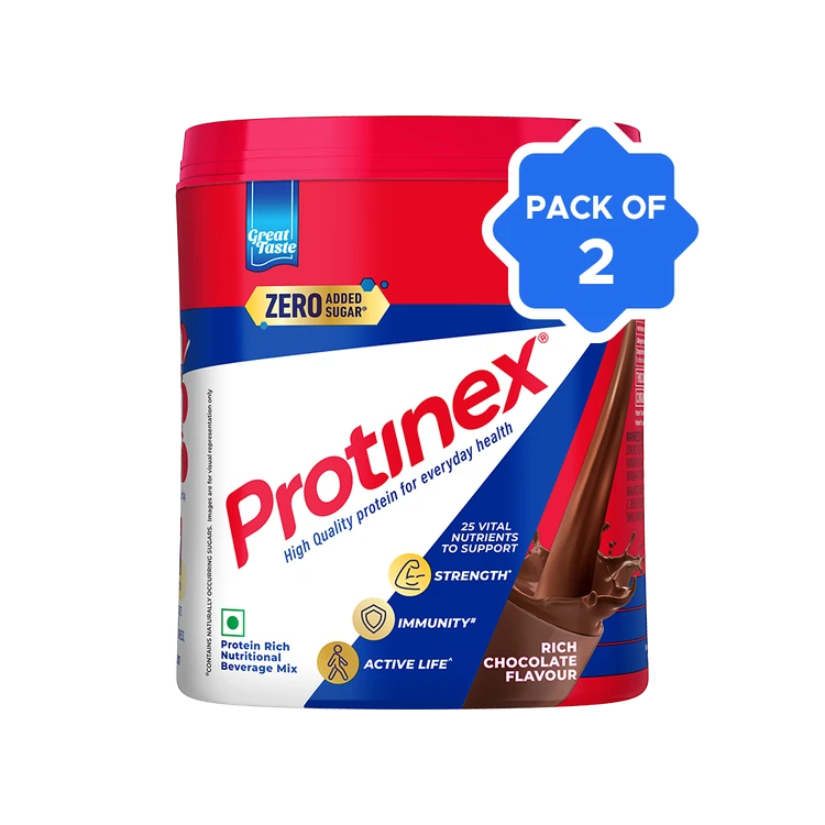 Protinex Adults Nutritional and Drink Mix (Chocolate Flavour) - Pack of 2