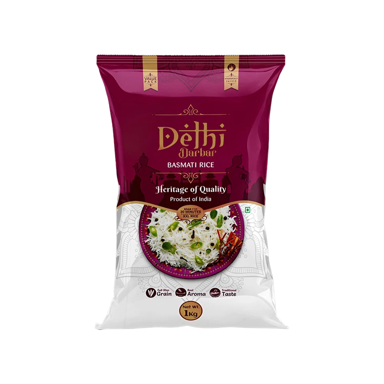 Bhagyalakshmi Premium Delhi Darbar Basmati Rice (Extra Long Grain) (Basmati Akki)
