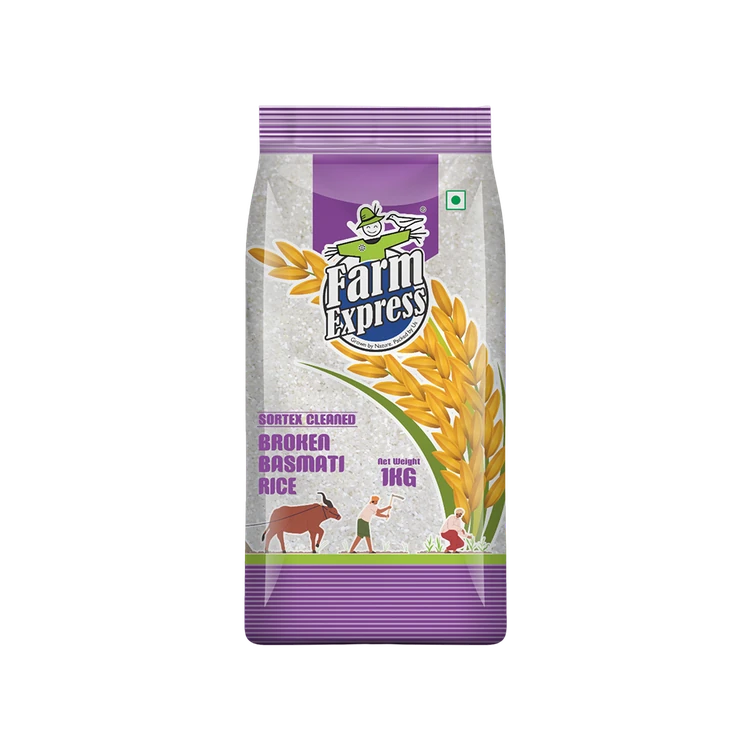 Farm Express Broken Basmati Rice (Extra Long Grain) (Basmati Akki)