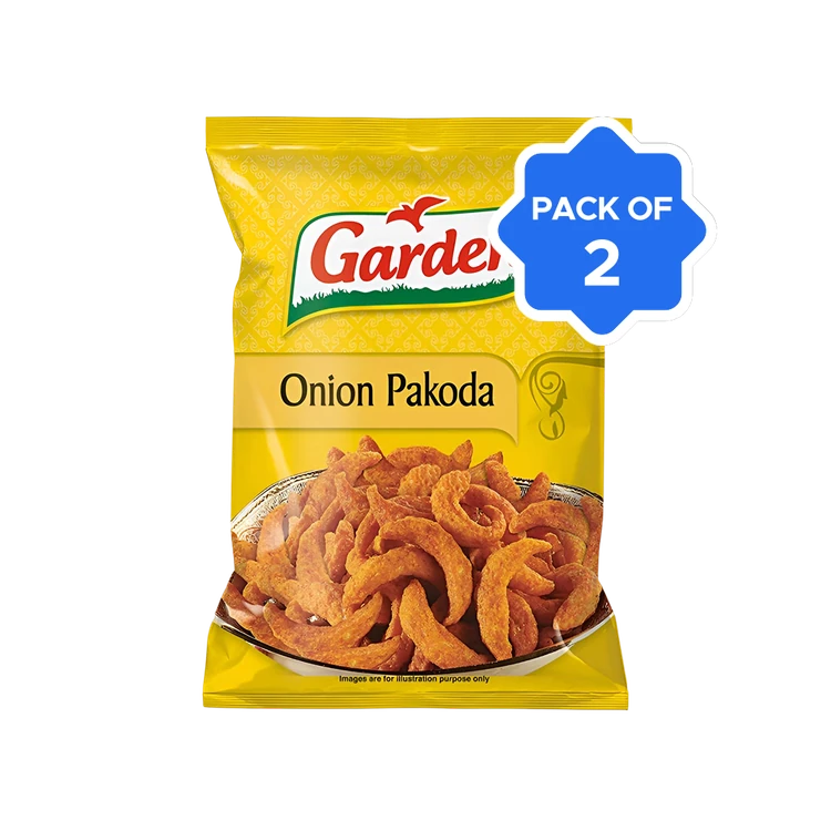 Garden Onion Pakoda Namkeen / Chakli - Pack of 2