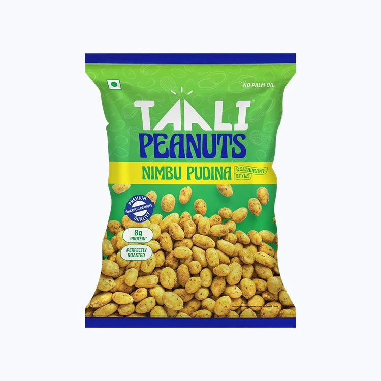 Taali Roasted Nimbu Pudina Peanuts (Bharuchi Nuts)