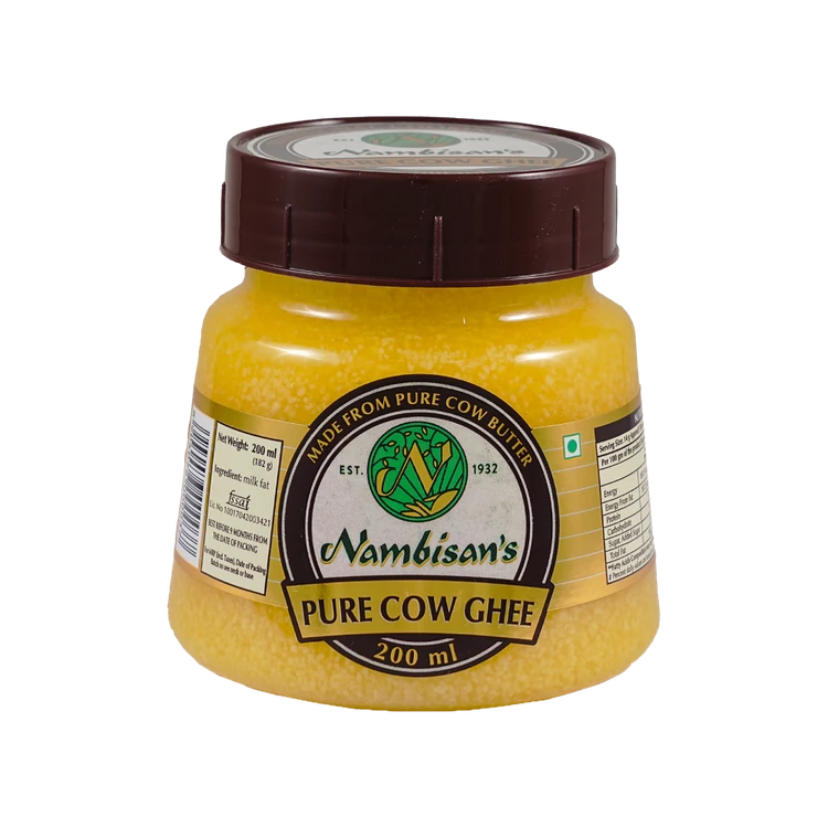 Nambisan's Pure Cow Ghee (200 ml) (Hasuvina Tuppa)