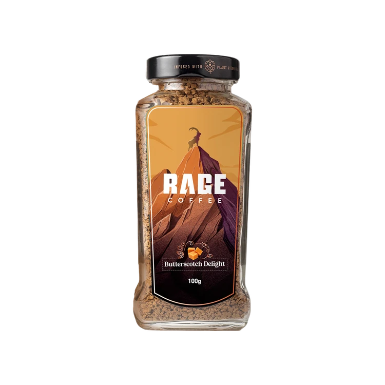 Rage Coffee Butterscotch Delight Flavoured Coffee