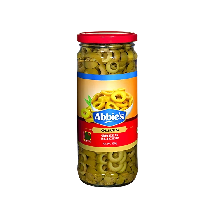 Abbie's Green Sliced Olives
