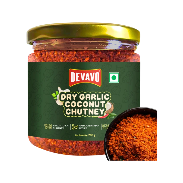 Devavo Dry Garlic Coconut Chutney