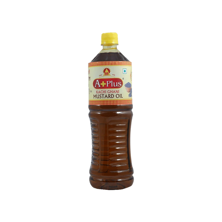 Aplus Kachi Ghani Mustard Oil (Sasive Enne)