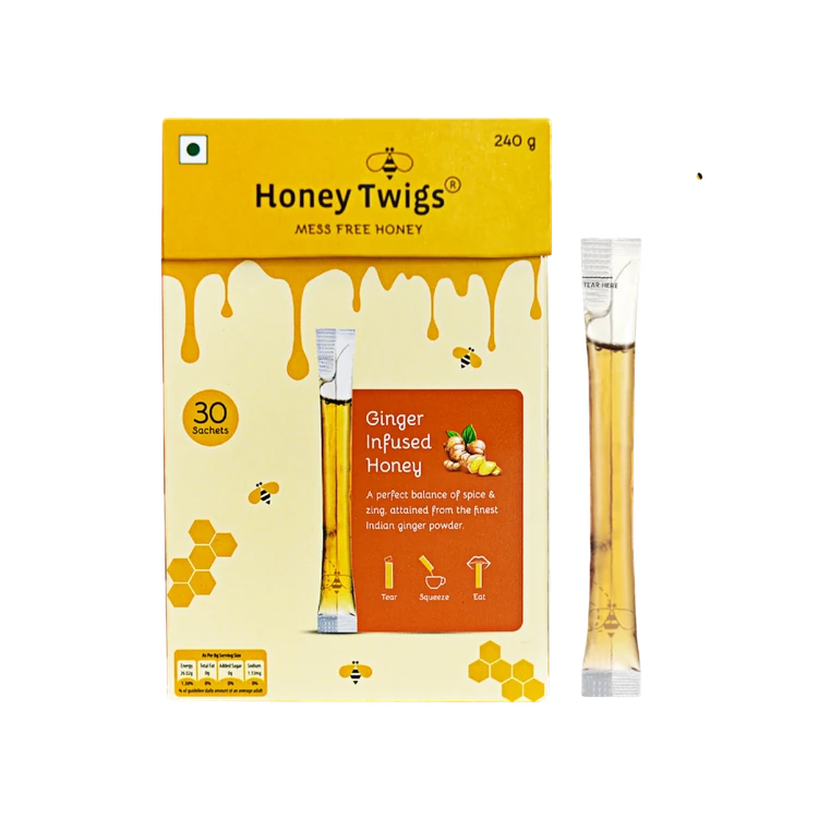 Honey Twigs Ginger Infused Honey