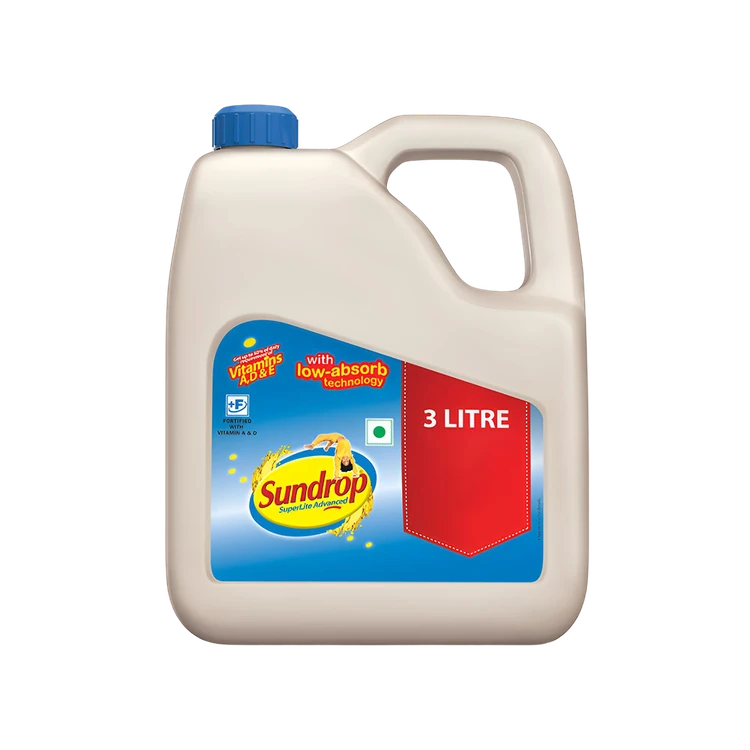 Sundrop Superlite Advanced Sunflower Oil (Suryakanthi Enne)