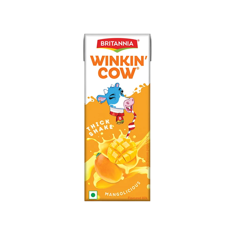 Britannia Winkin Cow Mango Thick Milkshake
