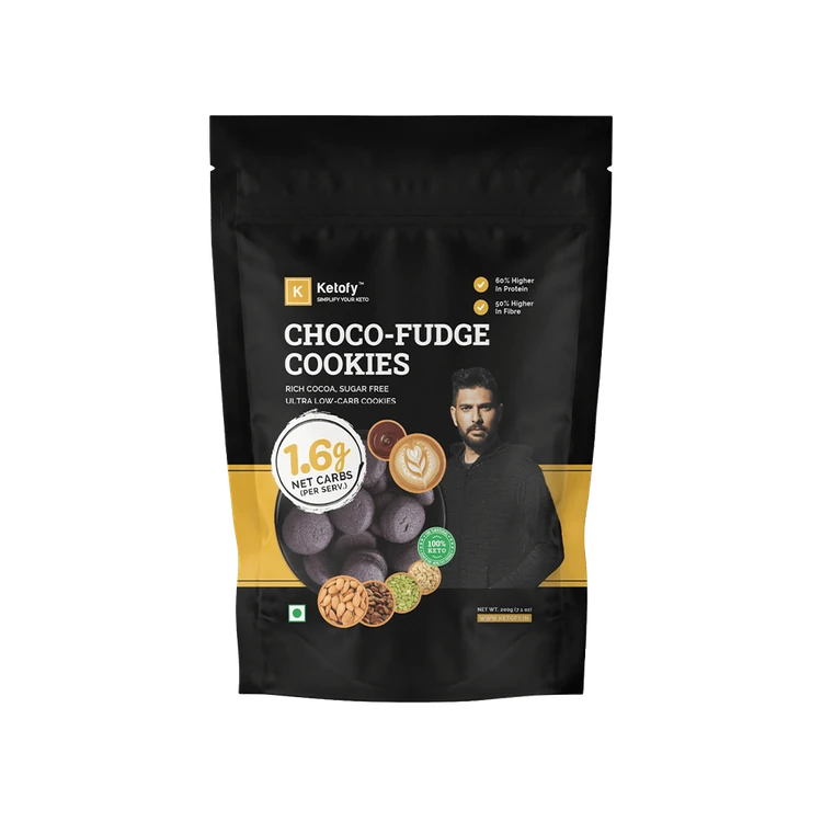 Ketofy Choco Fudge Cookies