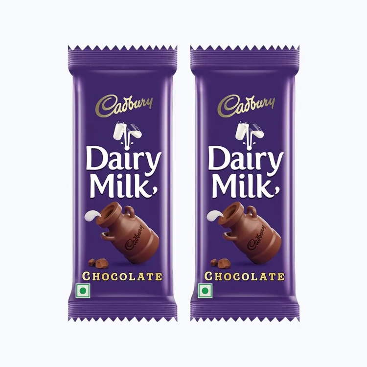 Cadbury Dairy Milk Chocolate Bar - Pack of 2