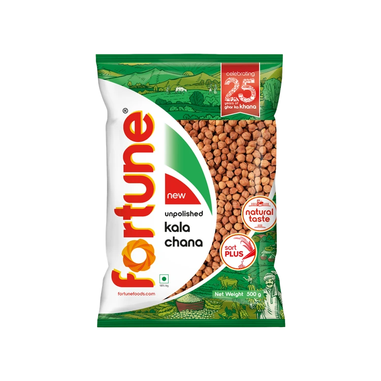 Fortune Kala Chana Unpolished