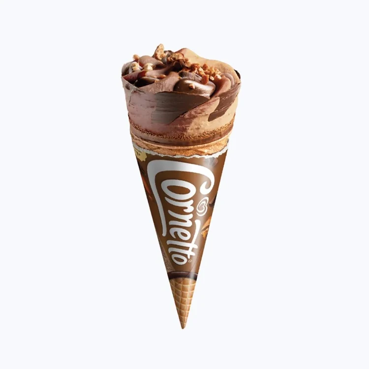 Kwality Walls Cornetto Double Chocolate Frozen Dessert Cone