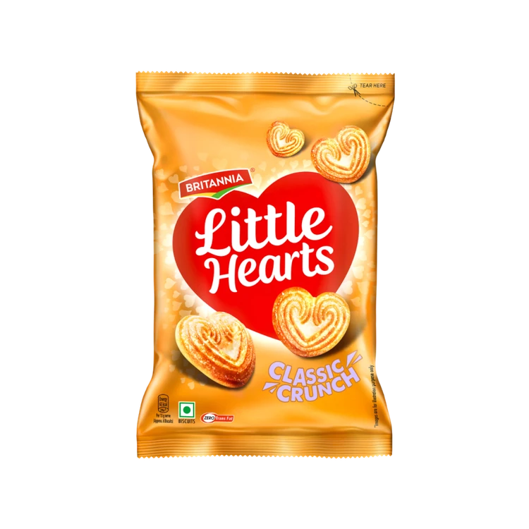 Britannia Little Hearts Classic Biscuit