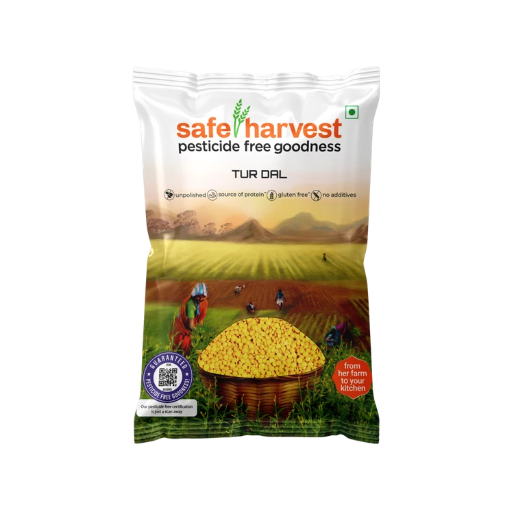 Safe Harvest Pesticide-Free Arhar Dal