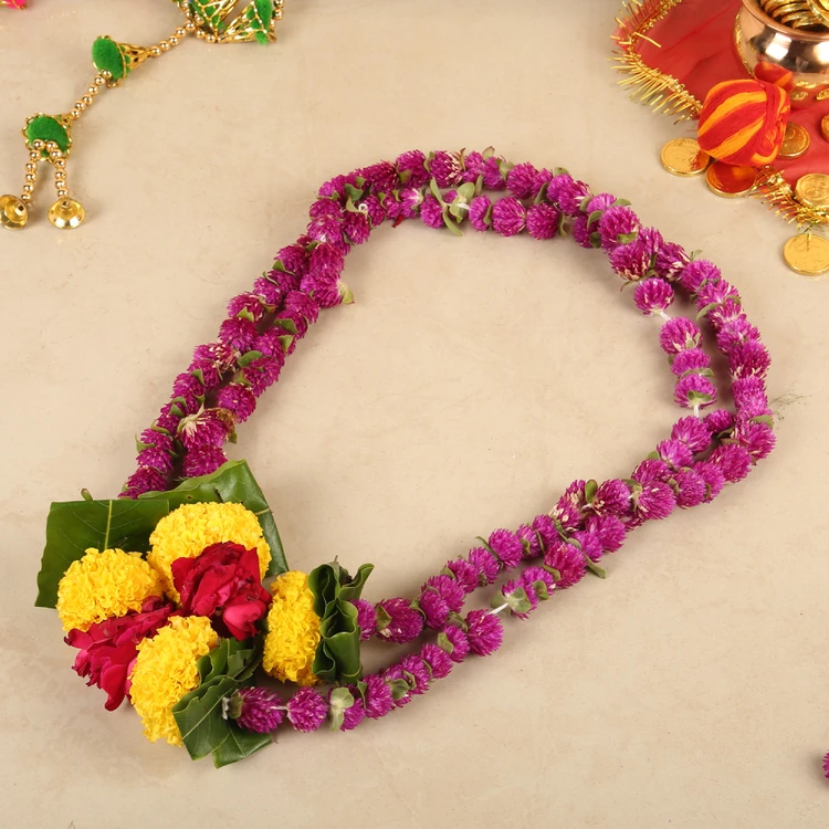 Fresh Special Garland - Aster Flower (Hoovu Male)