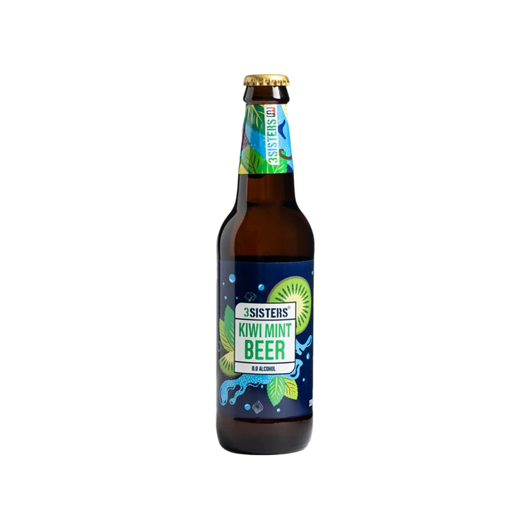 3 Sisters Kiwi MInt Non-Alcoholic Beer