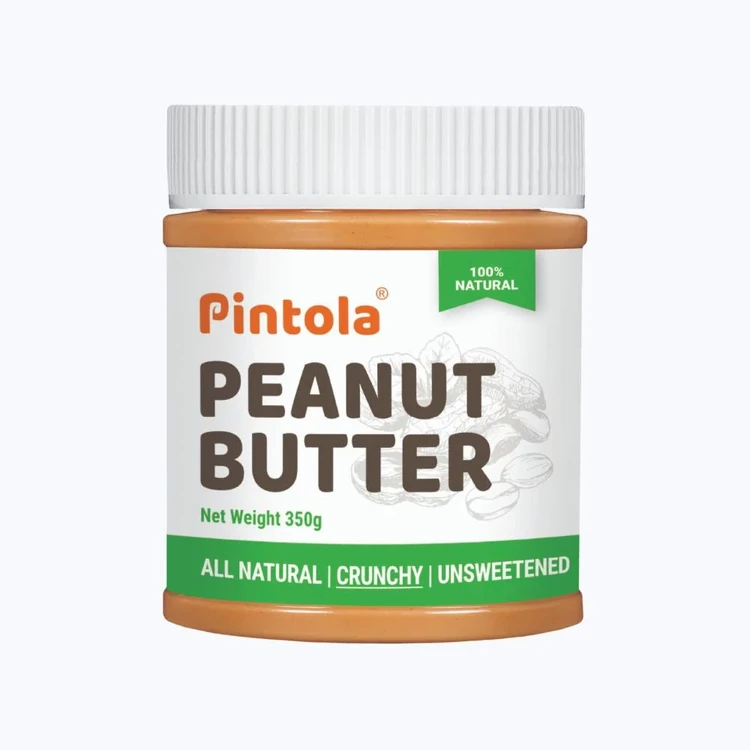 Pintola All Natural Crunchy Peanut Butter (Unsweetened)