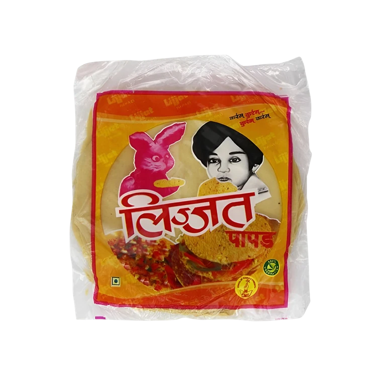 Lijjat Plain Urad Dal Papad