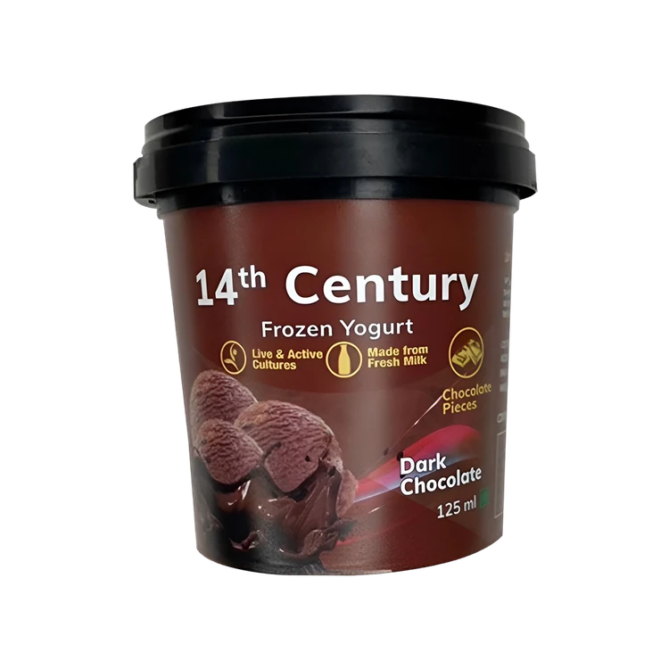 14th Century Dark Chocolate Frozen Yogurt