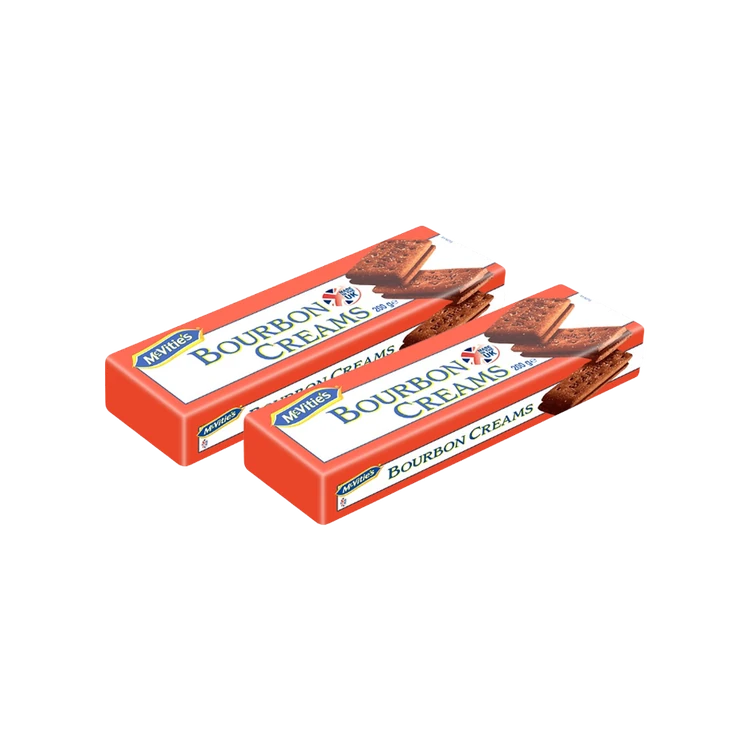 McVitie's Bourbon Creams Biscuit - Pack of 2
