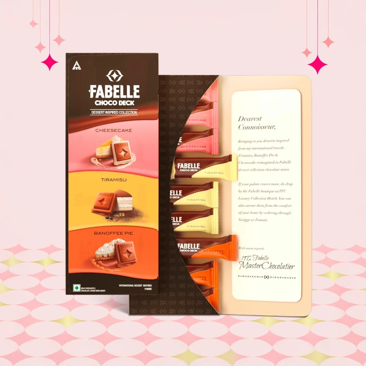 Fabelle Choco Deck Dessert Collection Minis Chocolate Gift Pack