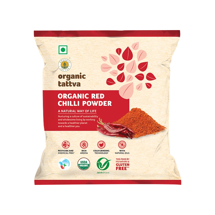 Organic Tattva Red Organic Chilli Powder