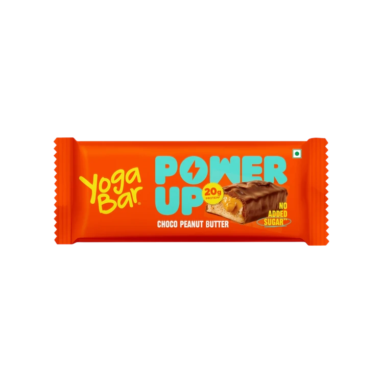 Yoga Bar 20 g Protein Bar, Choco Peanut Butter, No Added Sugar