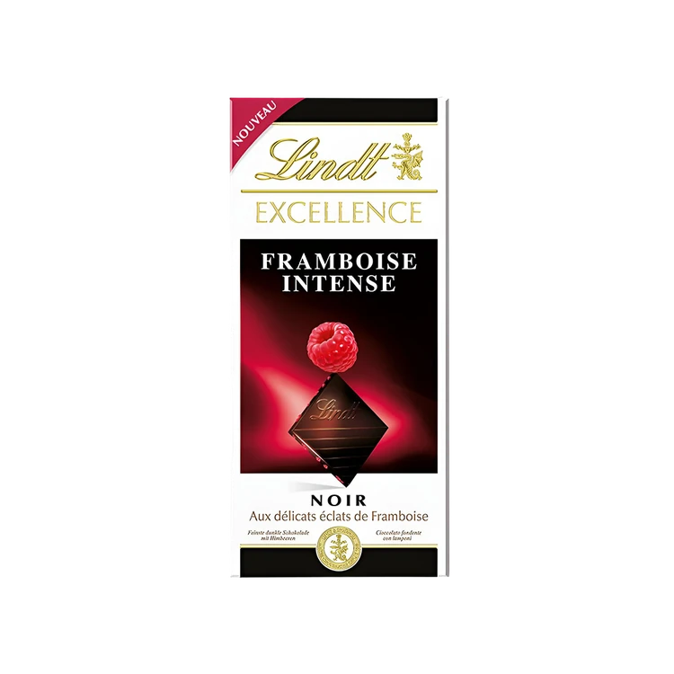 Lindt Excellence Raspberry Intense Dark Chocolate