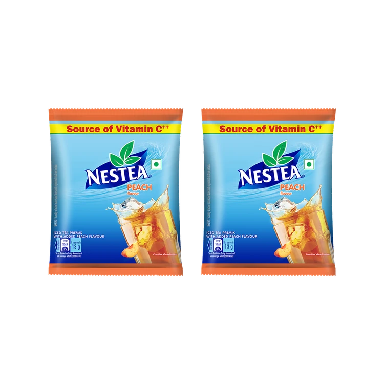 Nestea Ice Tea Premix - Peach Flavour - Pack of 2
