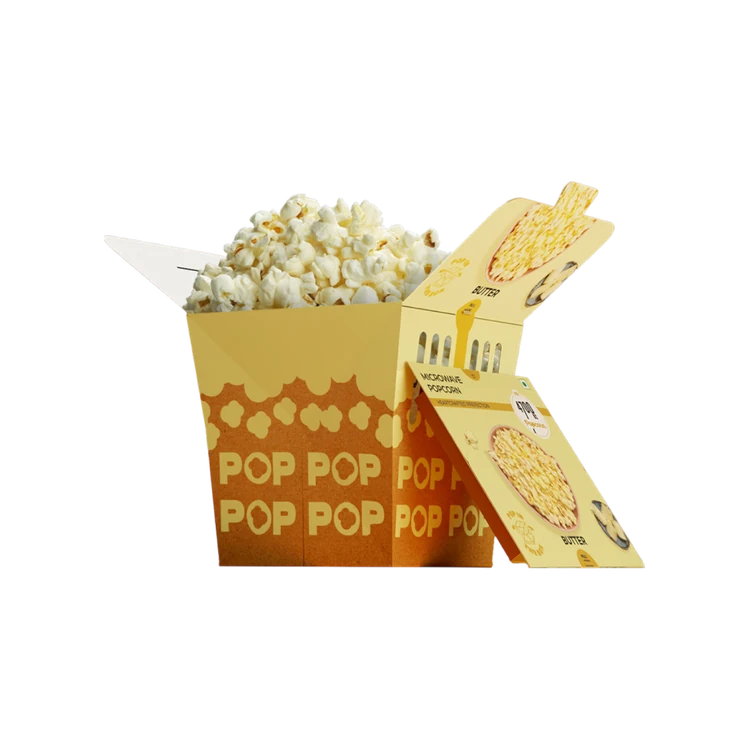 4700BC Microwave PopBox Butter Popcorn Jumbo Size