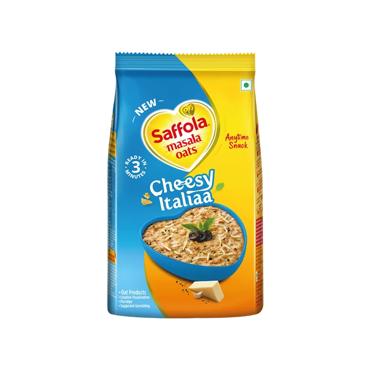 Saffola Cheesy Italia Masala Flavoured Oats