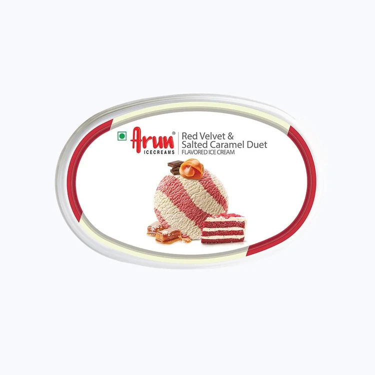 Arun Red Velvet & Salted Caramel Ice Cream Cup