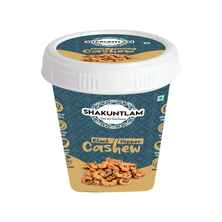 Shakuntlam Black Pepper Roasted Cashew (Hurida Godambi)