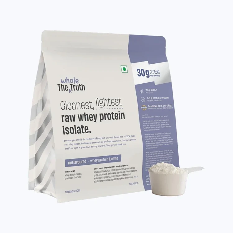 The Whole Truth Whey Protein Isolate (Unflavoured)