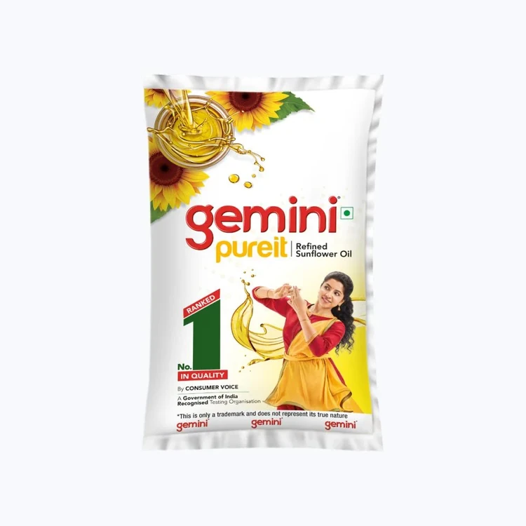 Gemini Pureit Refind Sunflower Oil (Suryakanthi Enne)