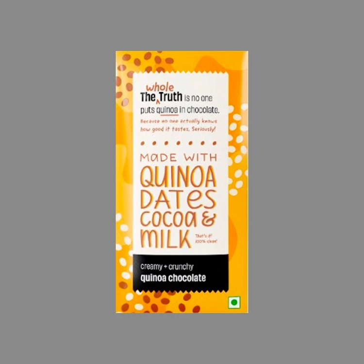 The Whole Truth Crunchy Quinoa Chocolate