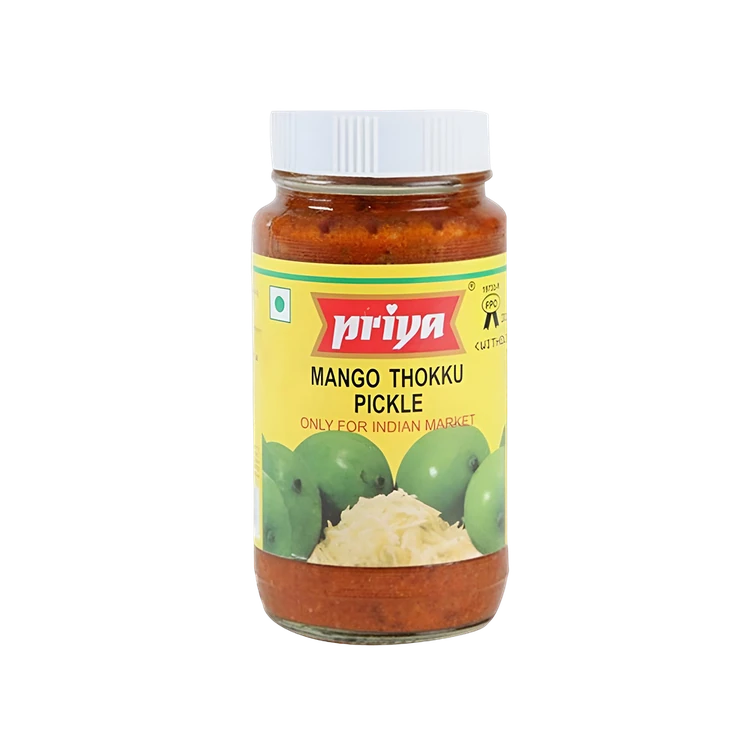 Priya Mango Thokku with Garlic Pickle