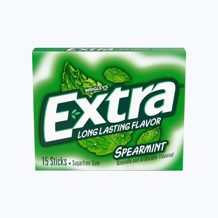Wrigley's Extra Spearmint Chewing Gum (Sugar Free)