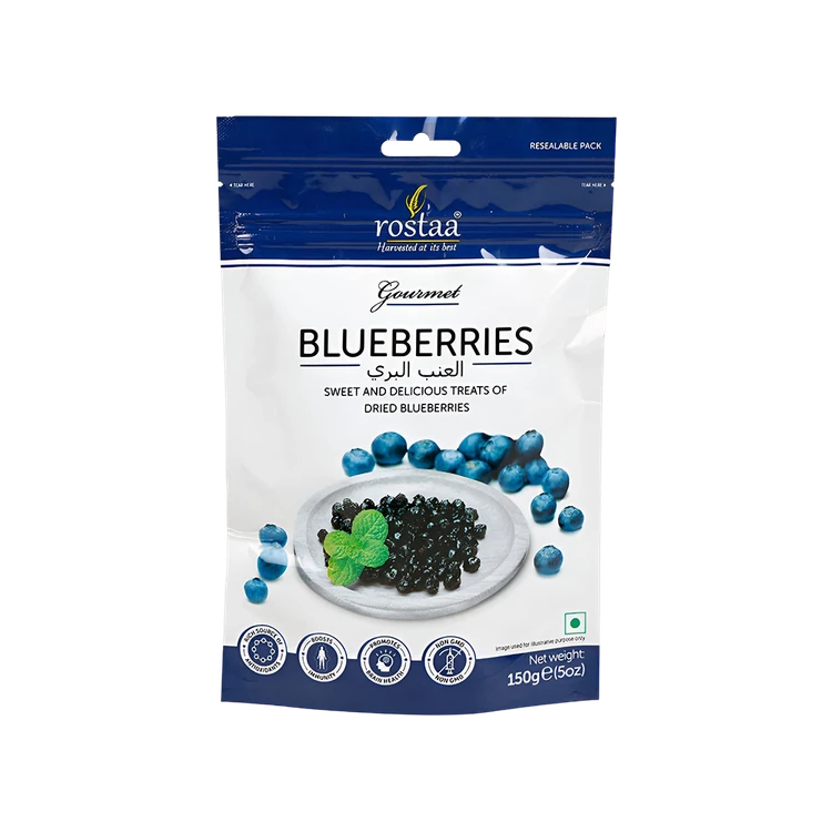 Rostaa Gourmet Dried Blueberries (Ona Blueberries)