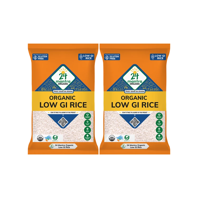 24 Mantra Organic Low GI Rice - Pack of 2