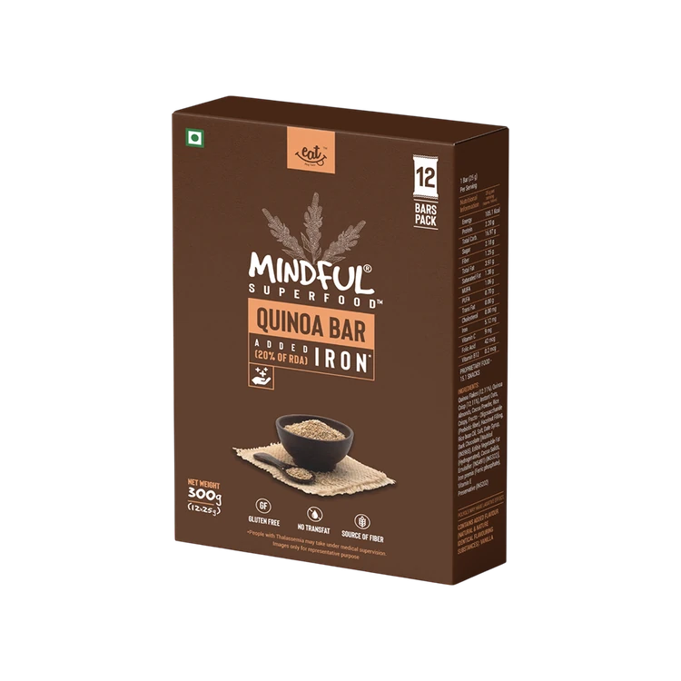 EAT Anytime Quinoa Millet Nutrition Bar