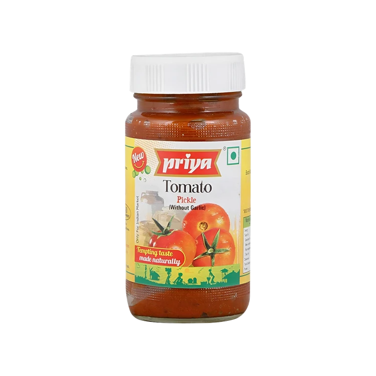 Priya Tomato Pickle (Without Garlic)