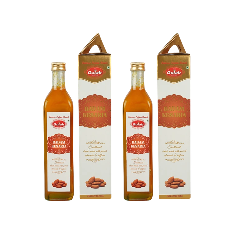 Gulab Sweets Badam Kesaria Sharbat - Pack of 2