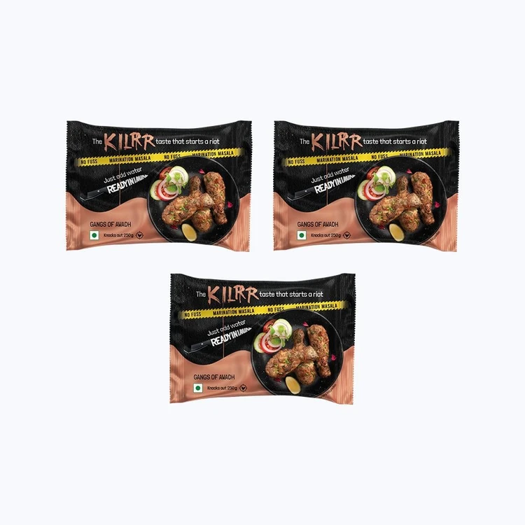 KILRR Gangs of Awadh Chicken Masala - Pack of 3 (Koli Masala)