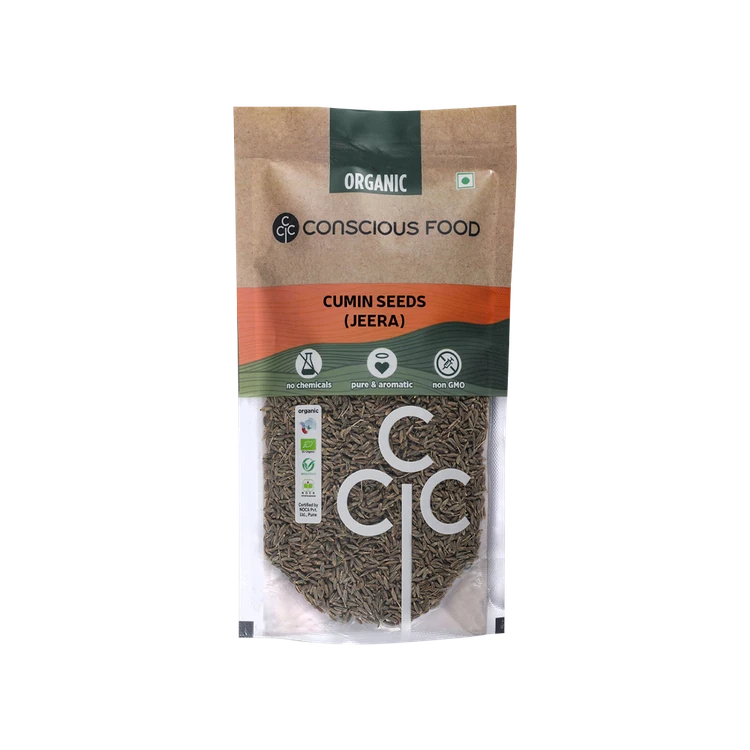 Conscious Food Organic Cumin Seeds / Jeera Seeds