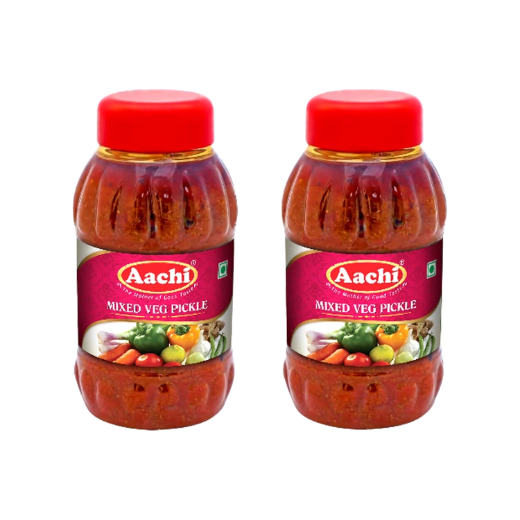 Aachi Veg Mixed Pickle - Buy One Get One Free